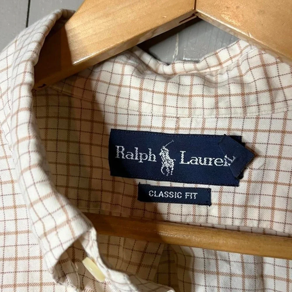 Polo Ralph Lauren button up polo size XL preppy classic summer